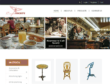 Tablet Screenshot of cafesocietystore.com